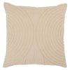 Lautner Geometric Pillow in Light Taupe