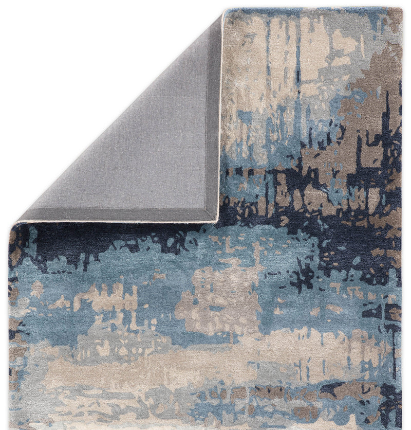 benna abstract rug in desert taupe orion blue design by jaipur 3