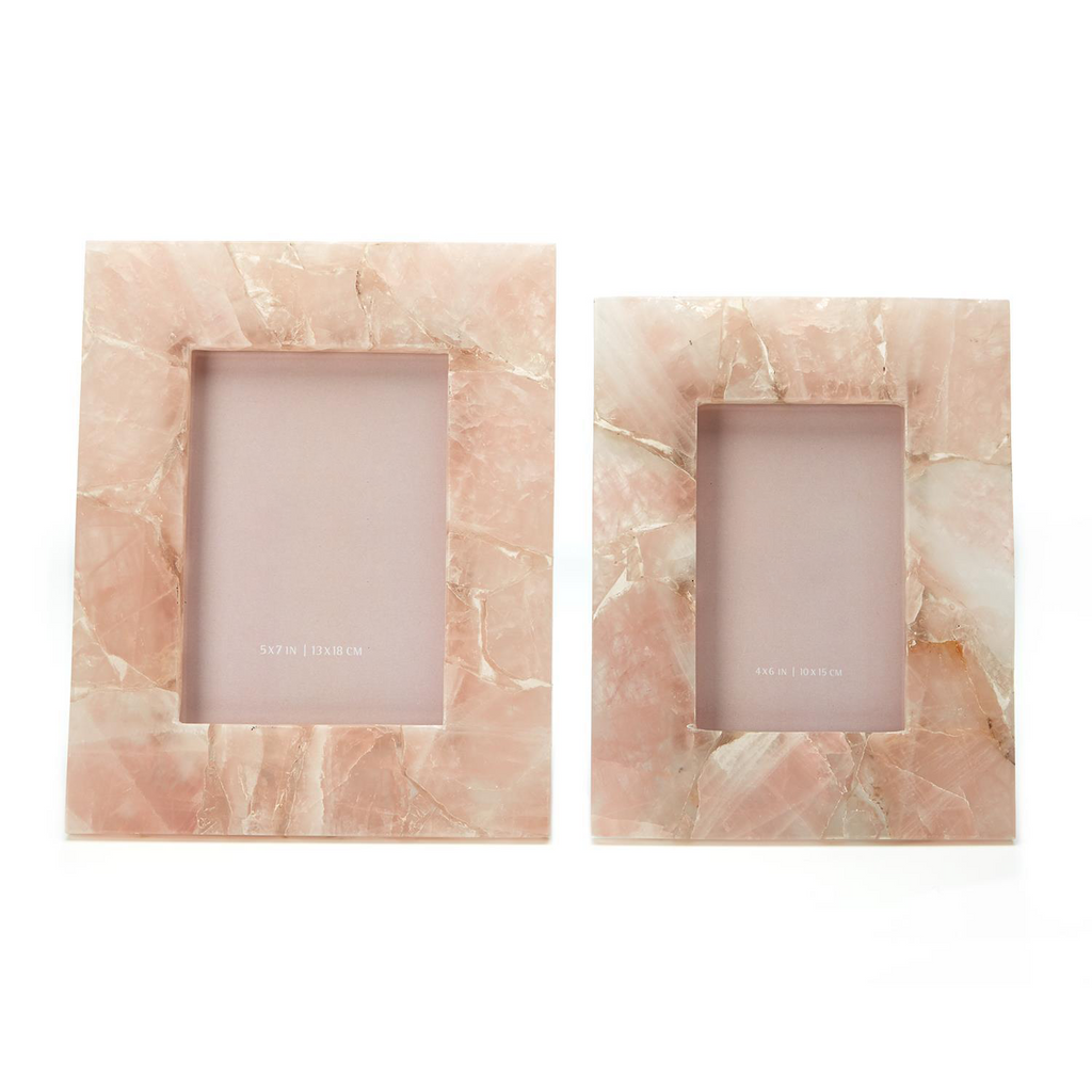 pink quartz photo frames in various sizes design by tozai 1