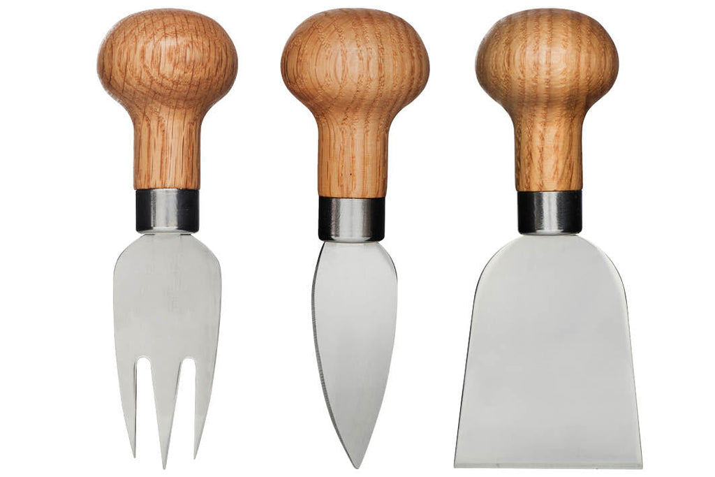 Nature Cheese Knives - Set of 3