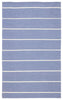 Corbina Indoor/ Outdoor Stripe Blue & Ivory Area Rug