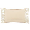 Liri Iker Indoor/Outdoor Light Burgundy & Ivory Pillow 2