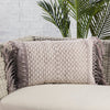 Liri Haskell Indoor/Outdoor Taupe & Ivory Pillow 4