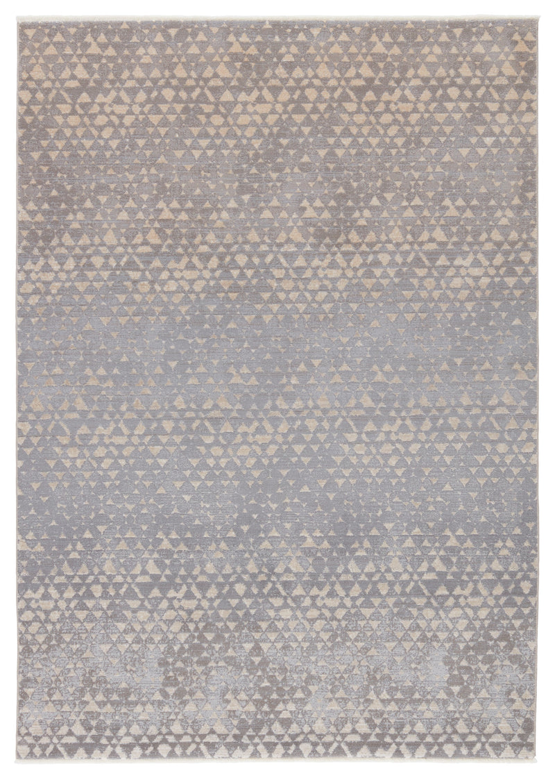 Land Sea Sky Sierra Gray & Taupe Rug by Kevin O'Brien 1