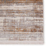 Denman Abstract Rug in Gray & Gold