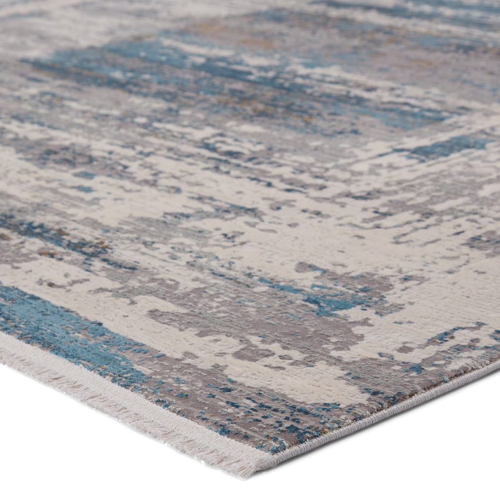 Rialto Abstract Blue & Grey Rug by Jaipur Living