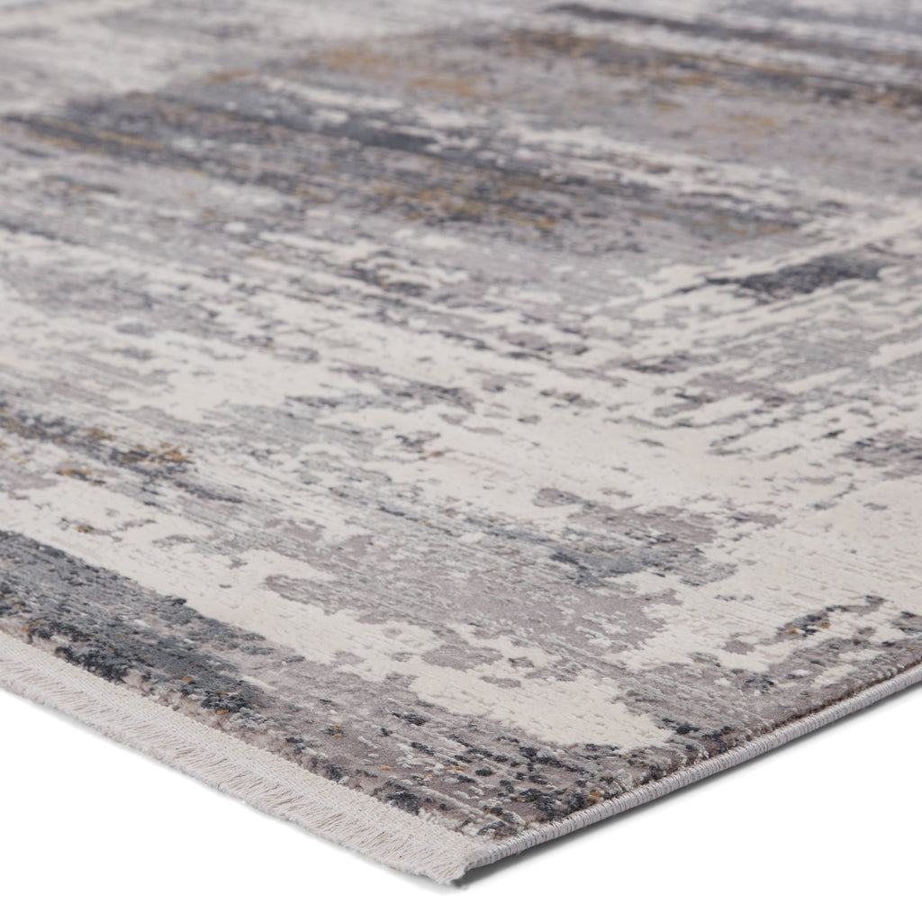 Rialto Abstract Grey & White Rug by Jaipur Living