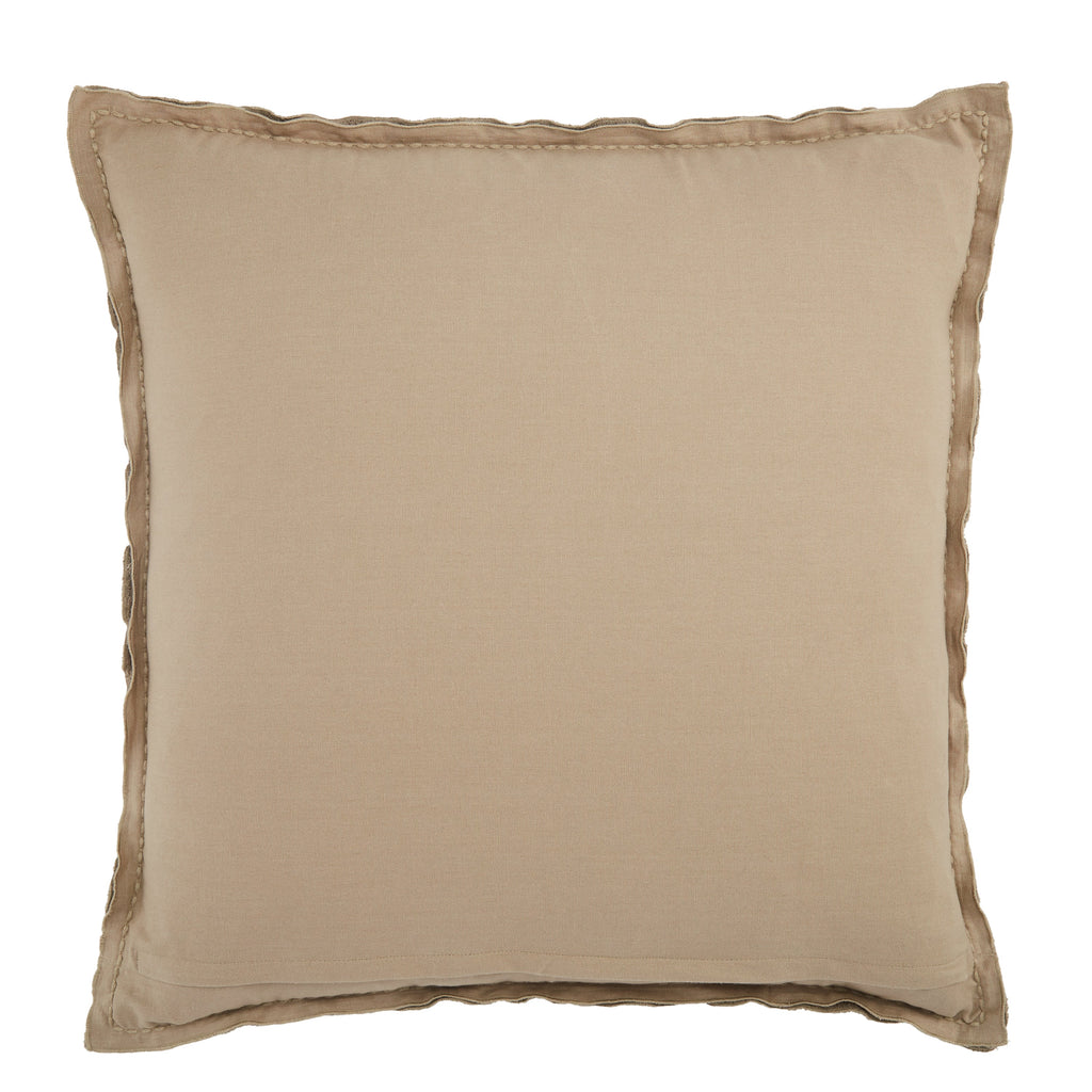 Warrenton Pillow in Taupe by Jaipur Living