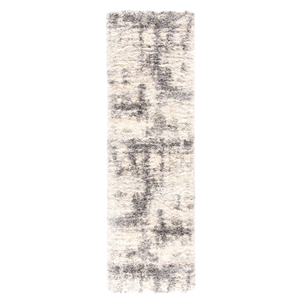 Serenade Abstract Ivory & Light Gray Area Rug
