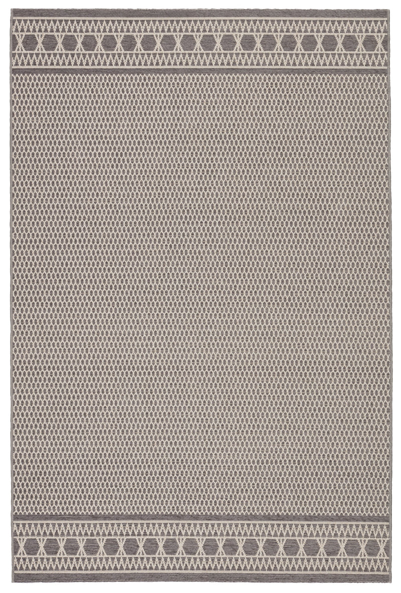 vella indoor outdoor trellis gray cream area rug by jaipur living 1