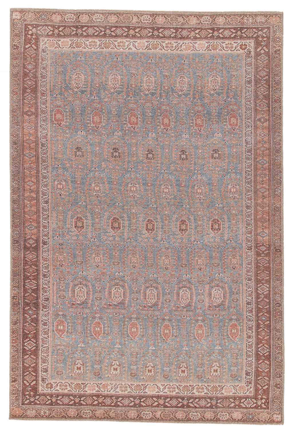 tielo oriental blue brown area rug by jaipur living 1