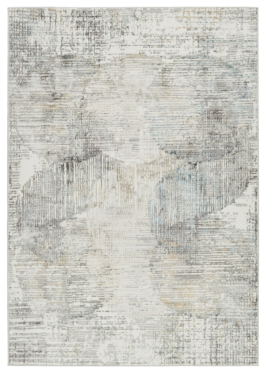 Melo Lavorre Gray & Gold Rug 1