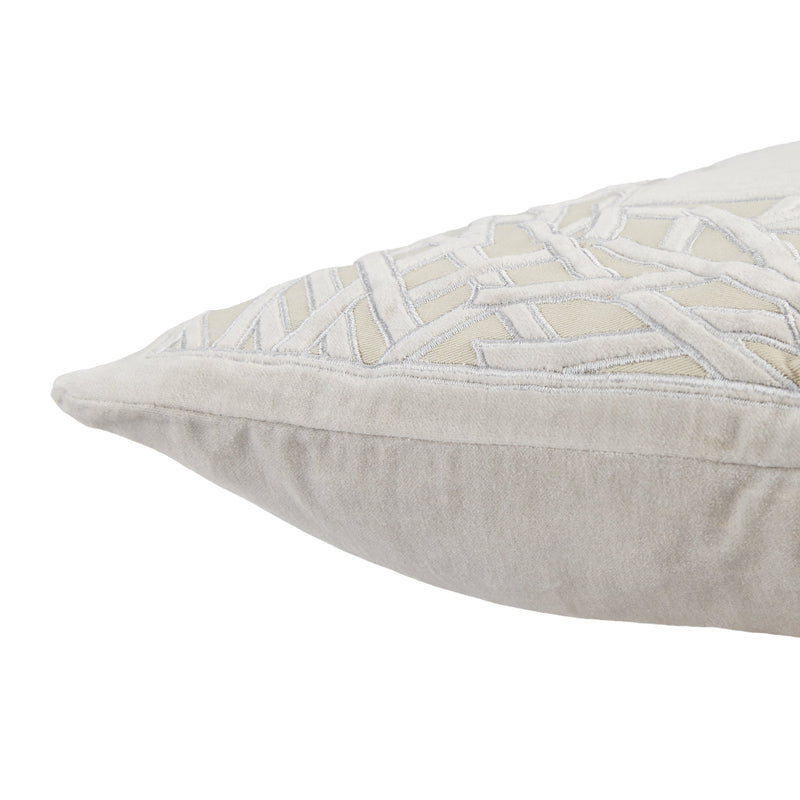 Birch Trellis Pillow in Gray by Jaipur Living