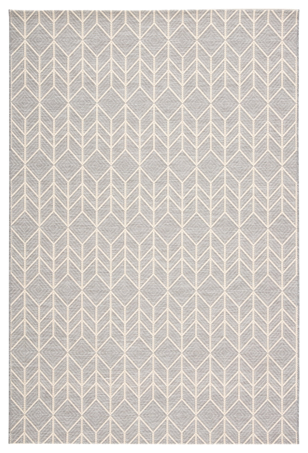galloway indoor outdoor chevron gray cream rug design by jaipur 1