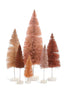 rainbow trees set of 6 in various colors 5