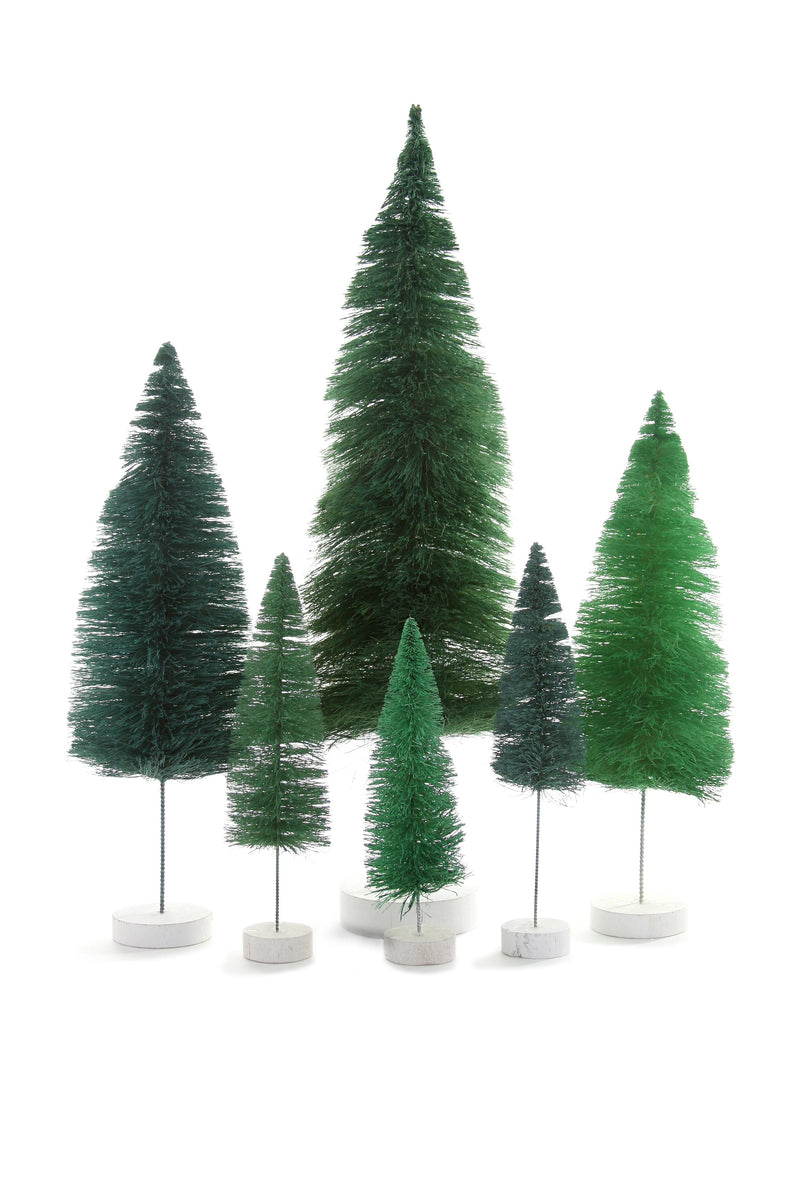 rainbow trees set of 6 in various colors 4