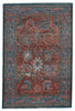 romilly oriental rust teal area rug by jaipur living 1