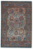 romilly oriental teal rust area rug by jaipur living 1