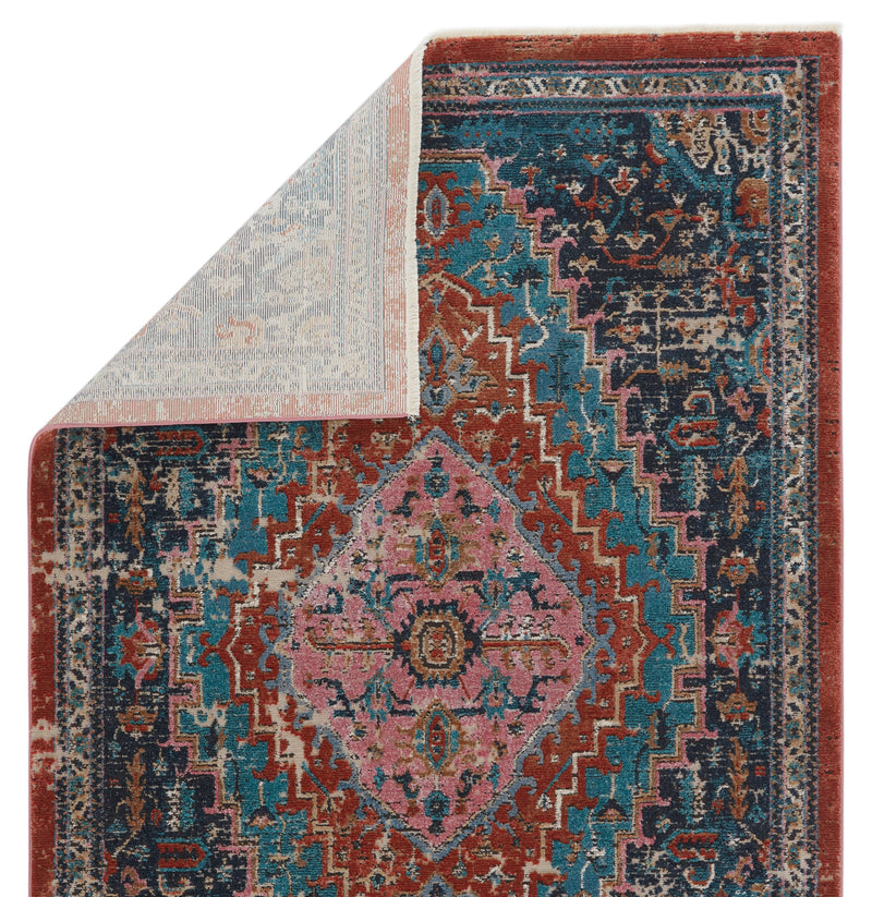 marielle medallion blue rust area rug by jaipur living 3