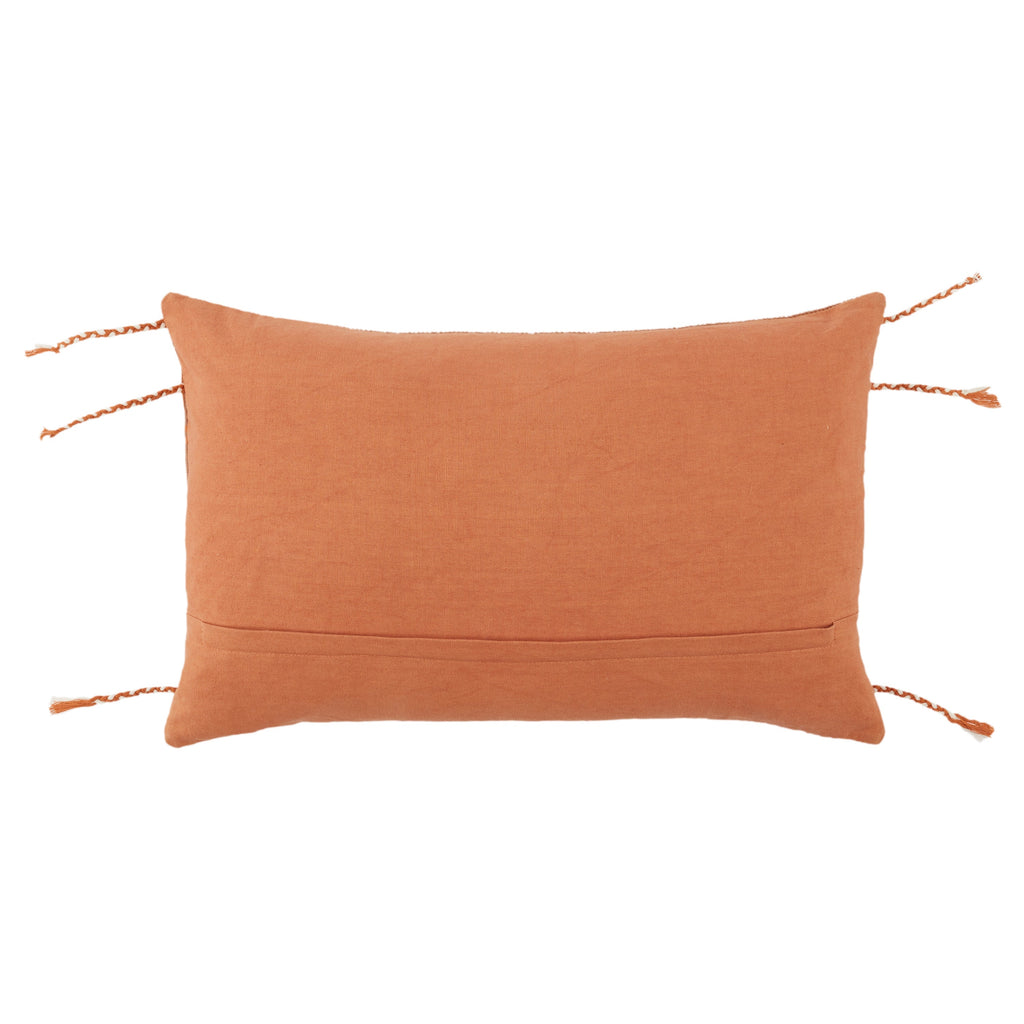 Navida Bhodi Down Mauve & Terracotta Pillow 2