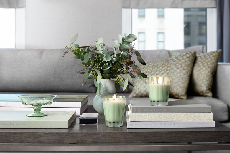 wild mint eucalyptus tea and candle set 3