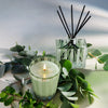 wild mint eucalyptus tea and candle set 2