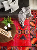 paloma indoor outdoor tribal red black rug design by jaipur 13