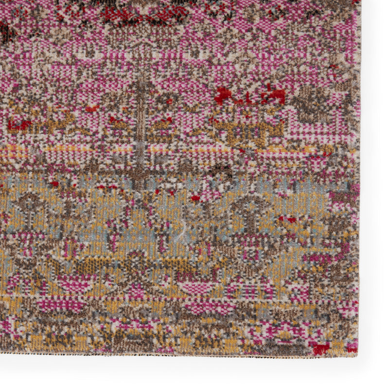 Bodega Indoor/Outdoor Trellis Rug in Multicolor & Pink by Jaipur Living
