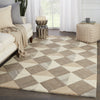 paris handmade geometric brown cream rug by jaipur living 5