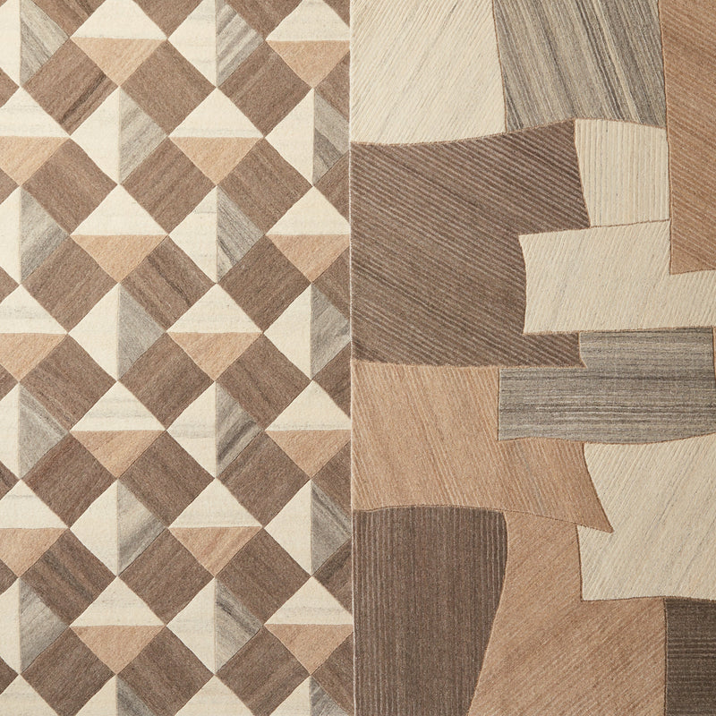 paris handmade geometric brown cream rug by jaipur living 6