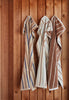 raita towel medium caramel optic blue 3