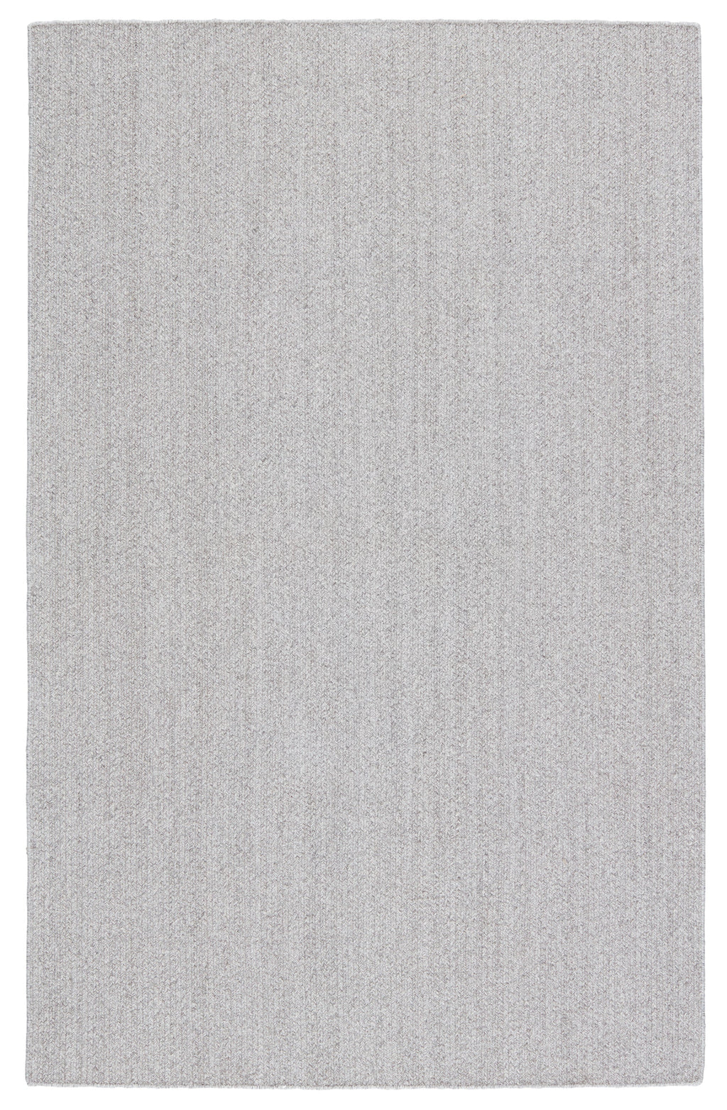 Maracay Indoor/Outdoor Solid Light Grey & White Rug by Jaipur Living
