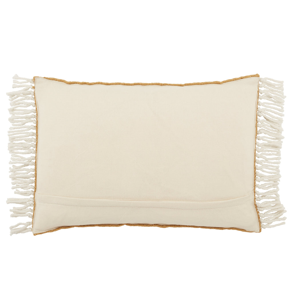 Settia Odessa Indoor/Outdoor Gold & Ivory Pillow 2