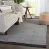 savvy handmade indoor outdoor solid gray black area rug by jaipur living 5