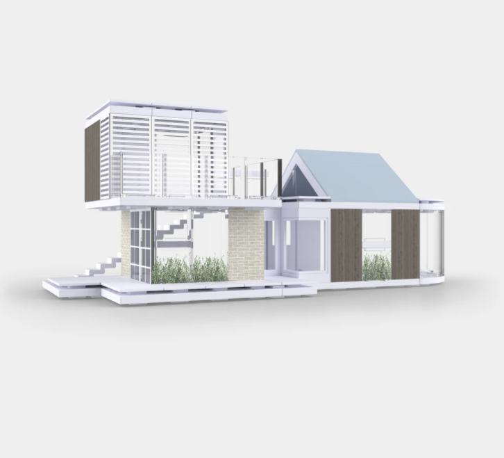arckit 100 sqm architectural model building kit 2