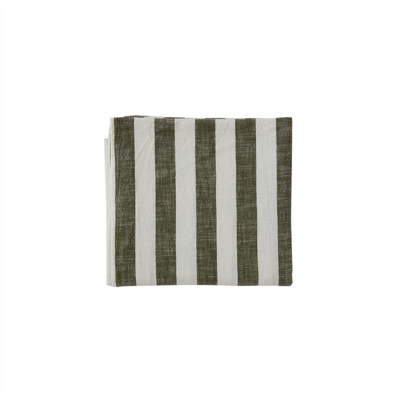 striped tablecloth small olive oyoy l300303 1