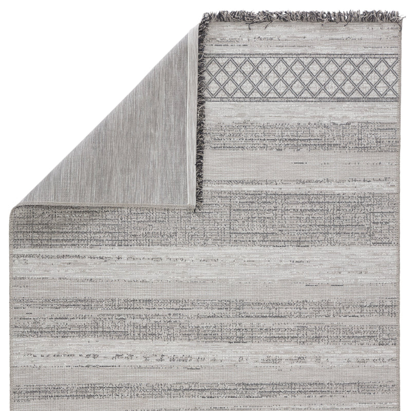 Cote Indoor/ Outdoor Trellis Gray/ Light Gray Rug by Jaipur Living