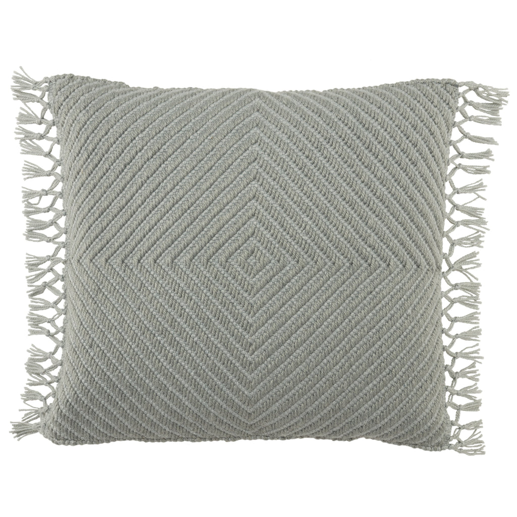 Tallis Maritima Indoor/Outdoor Light Gray Pillow 1