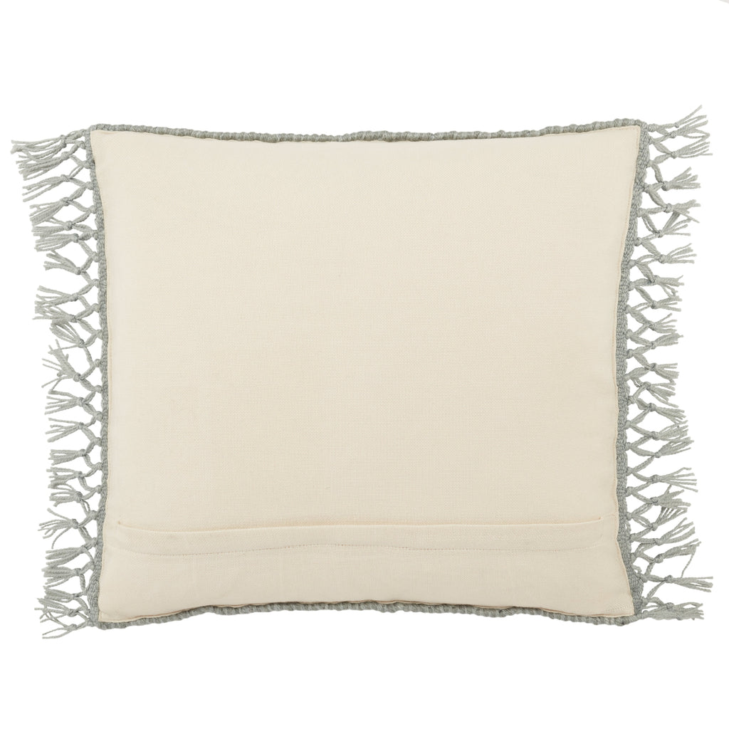 Tallis Maritima Indoor/Outdoor Light Gray Pillow 2