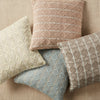 Torren Lindy Indoor/Outdoor Gray & Light Blue Pillow 5