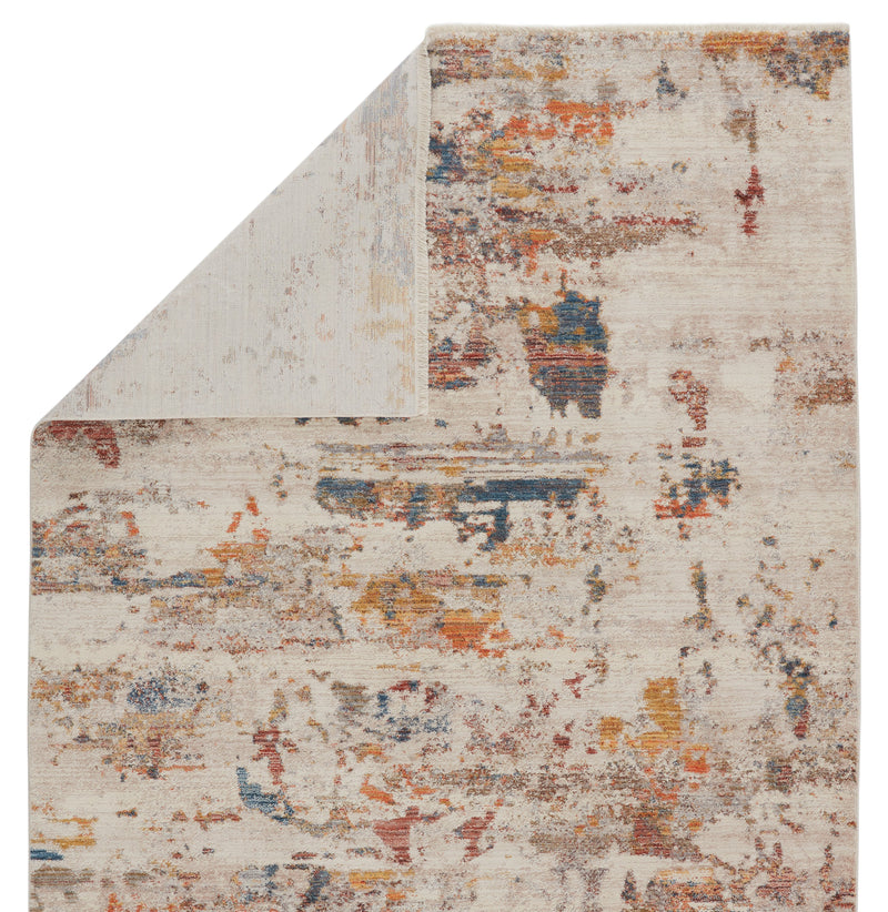 Demeter Abstract Rug in Ivory & Multicolor by Jaipur Living
