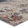 Terrior Abstract Rug in Blue & Red by Jaipur Living