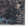 Trevena Abstract Rug in Blue & Gray by Jaipur Living