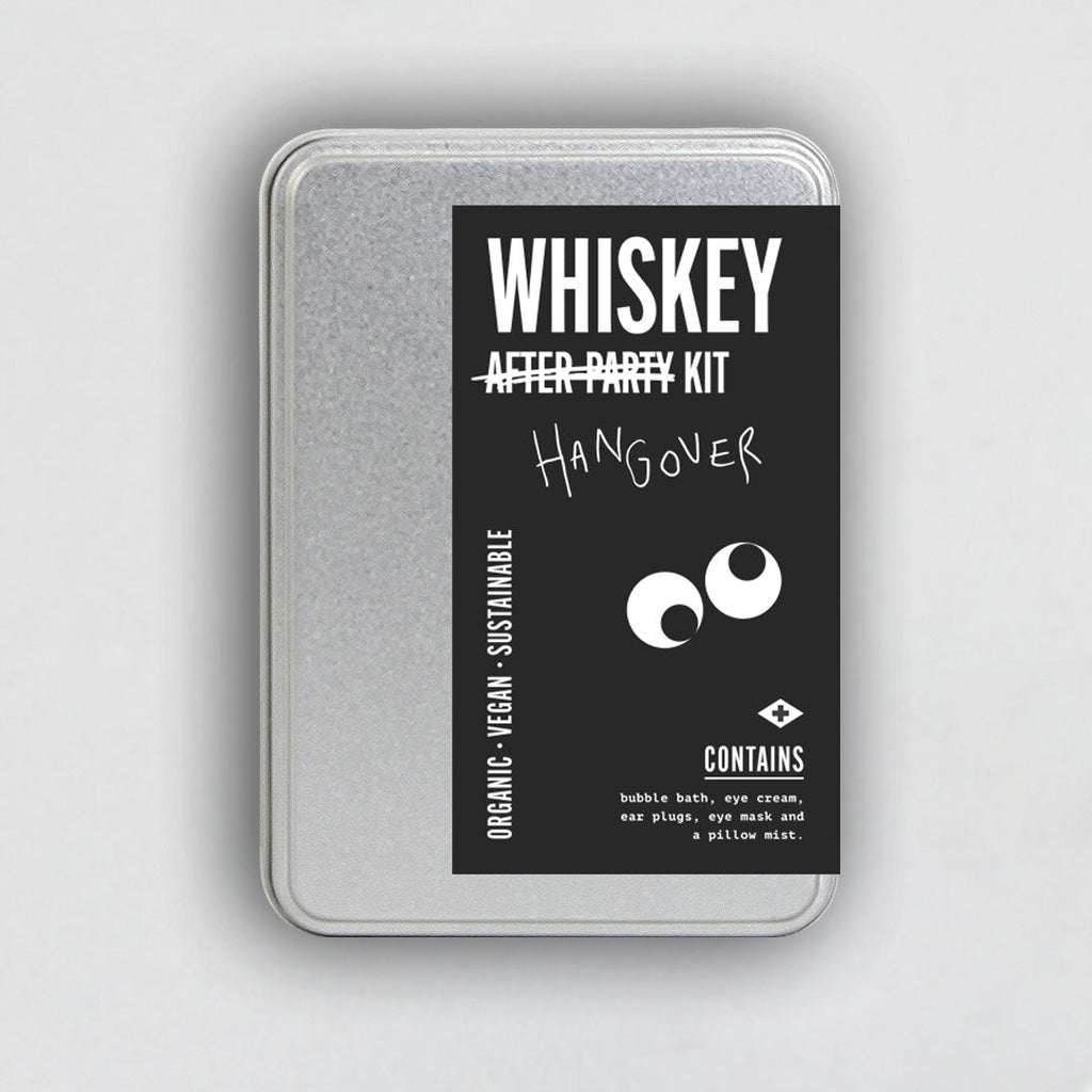 whiskey hangover recovery kit design by mens society 1
