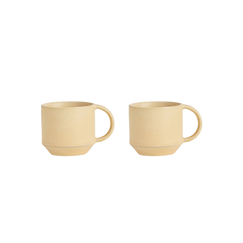 yuka espresso cup set of 2 in butter 1