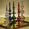 jewel glass christmas tabletop finial by zodax ch 6544 14