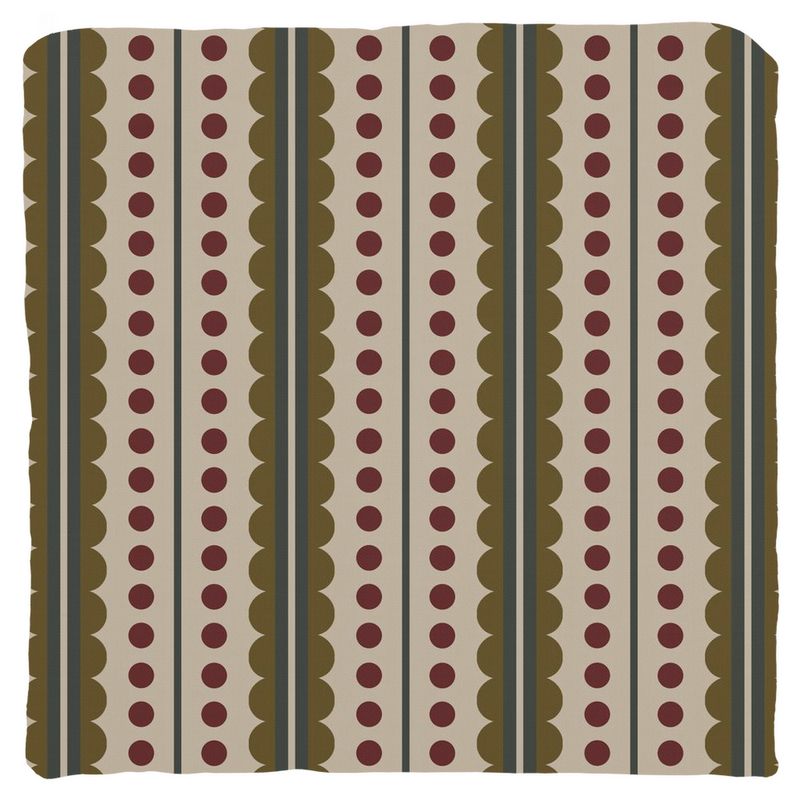 Olives & Cranberries Throw Pillow