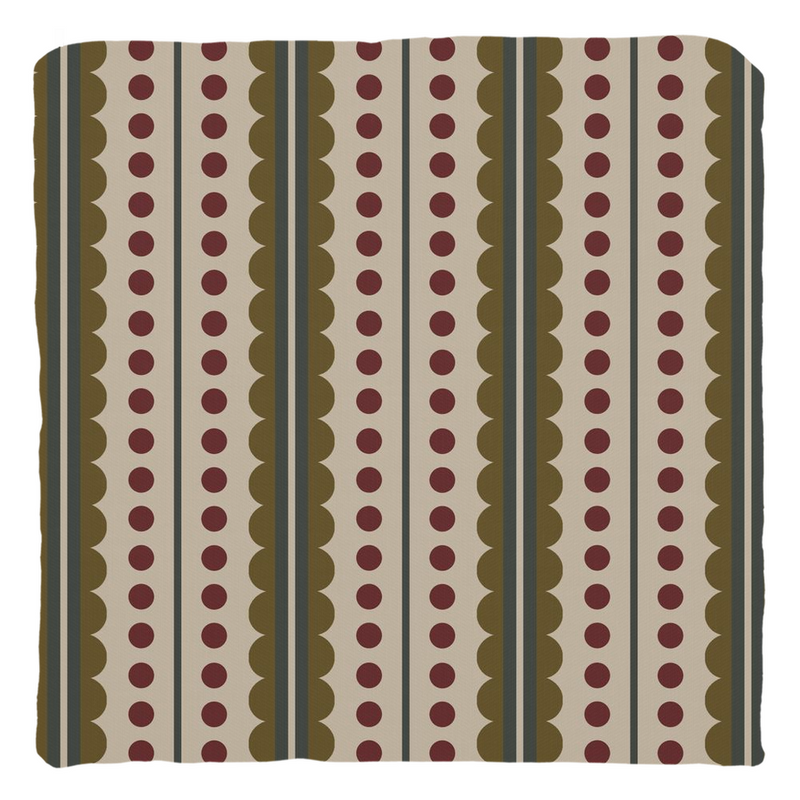 Olives & Cranberries Throw Pillow