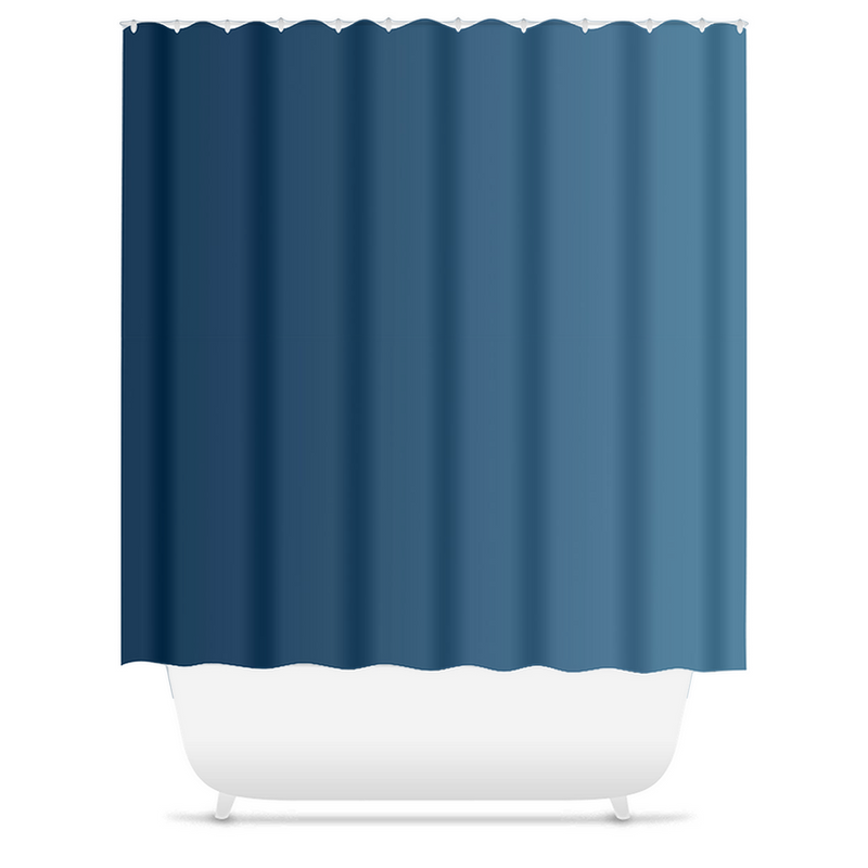 Night Ombre Shower Curtain