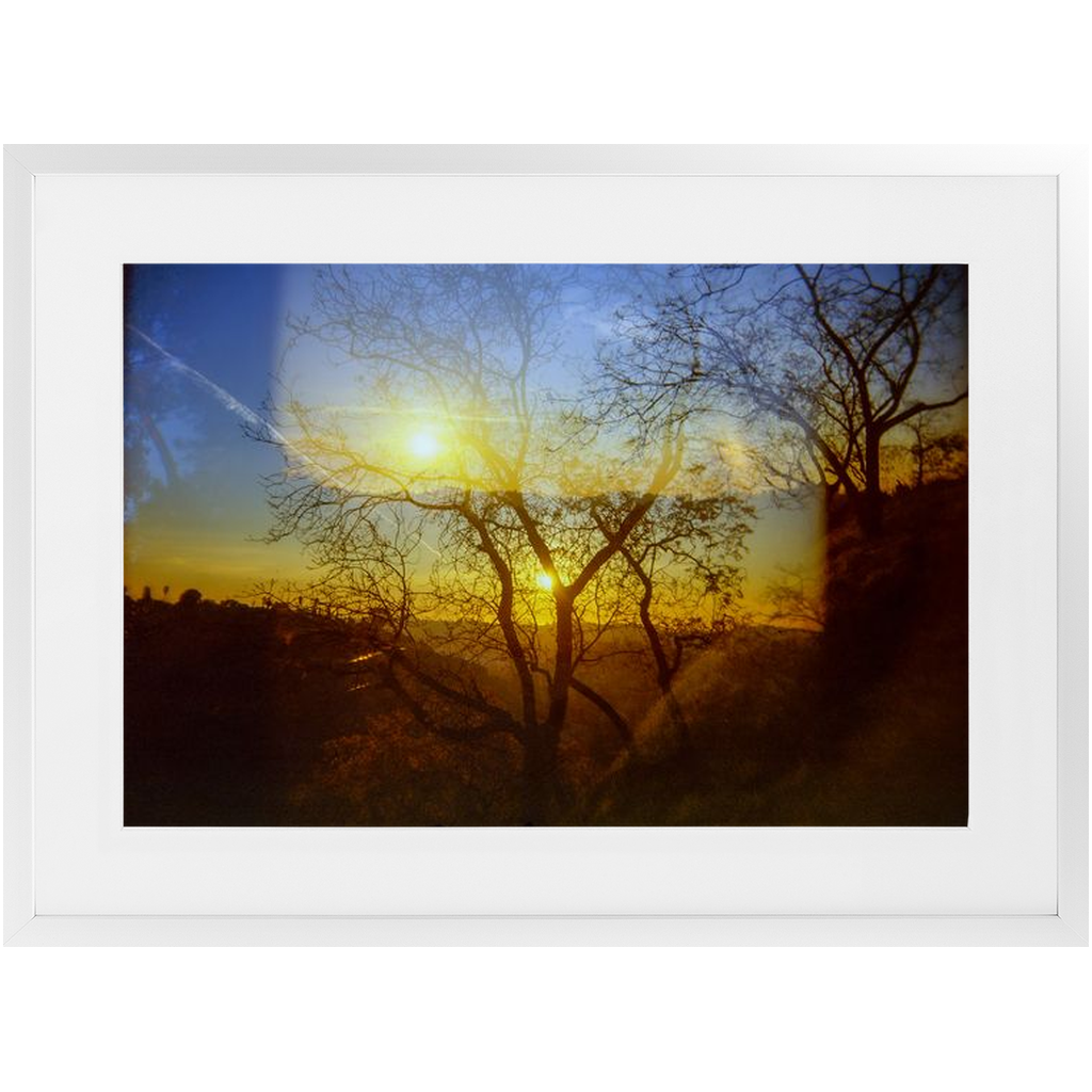 Sunrise Sunset Framed Print